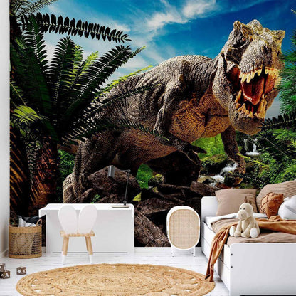 Wall Mural - Angry Tyrannosaur