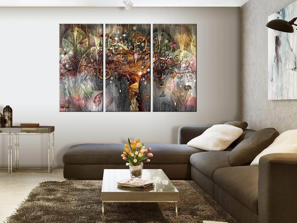 Canvas Print - Golden Tree I-ArtfulPrivacy-Wall Art Collection