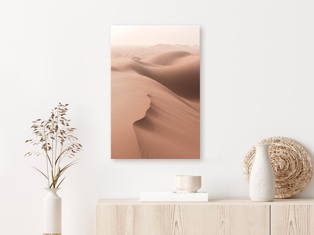 Canvas Print - Sandy Space (1 Part) Vertical-ArtfulPrivacy-Wall Art Collection