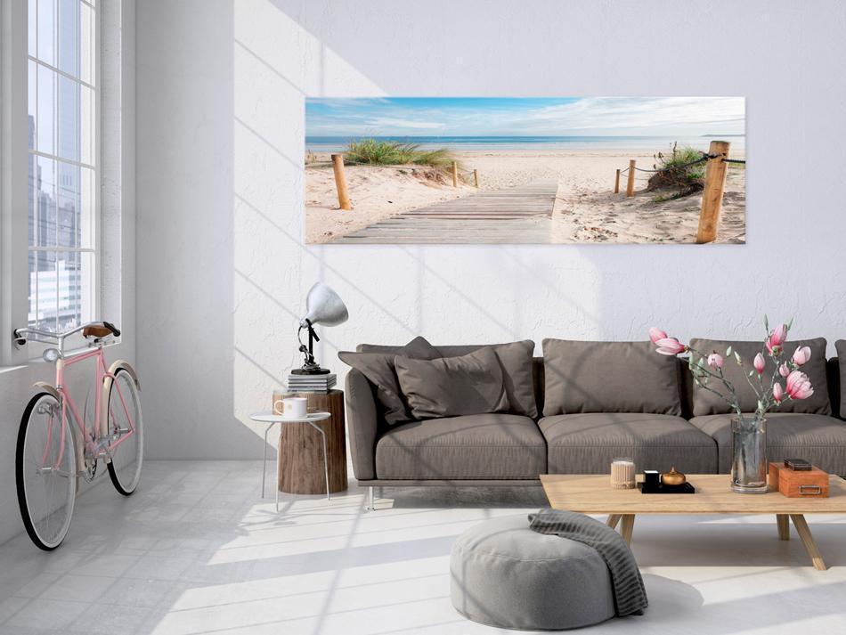 Canvas Print - Charming Beach-ArtfulPrivacy-Wall Art Collection