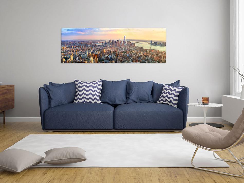Canvas Print - New York Panorama-ArtfulPrivacy-Wall Art Collection