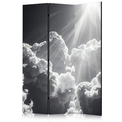 Room Divider - Hope in the Clouds: Inspiring Rays of the Sun – Awaken Emotions