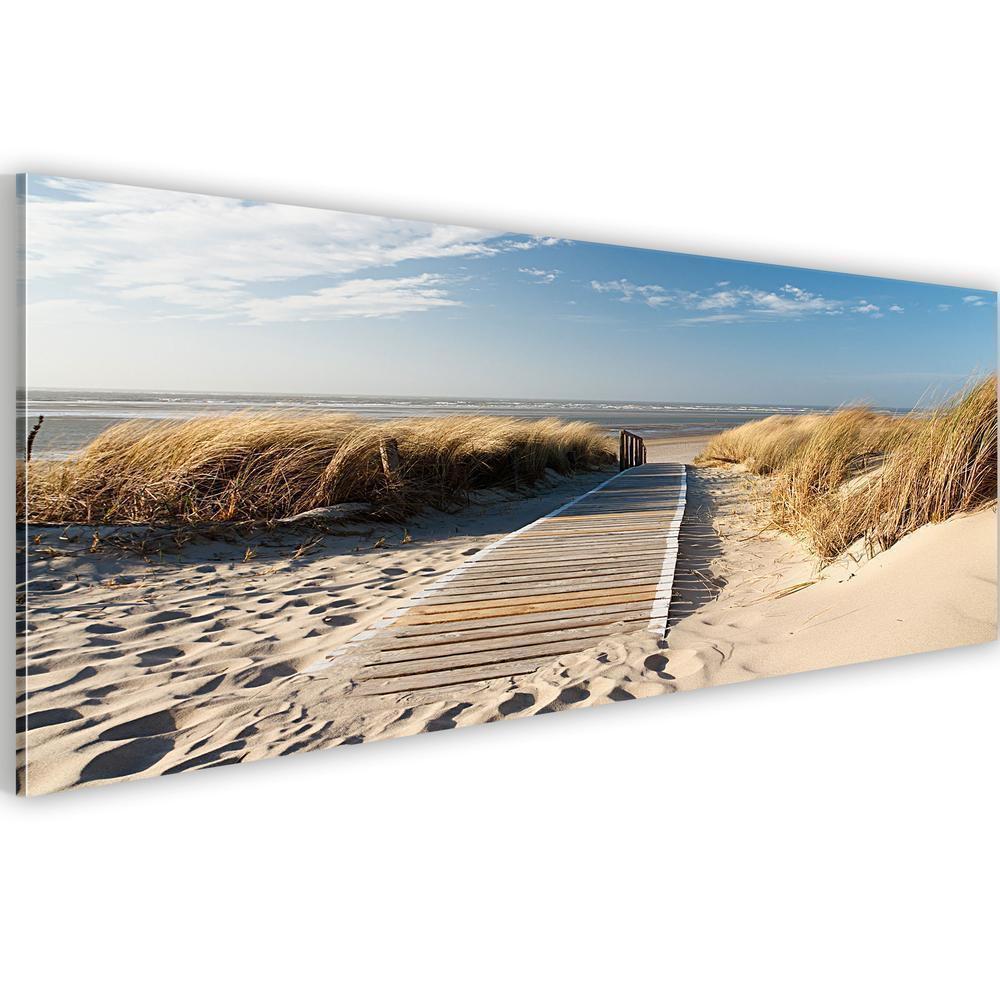 Durable Plexiglas Decorative Print - Acrylic Print - Wild Beach - ArtfulPrivacy