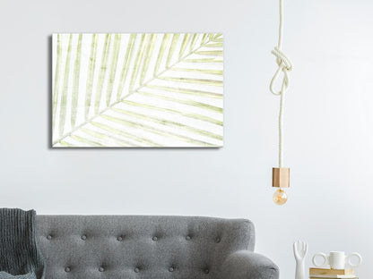 Canvas Print - Palm Leaf (1 Part) Wide-ArtfulPrivacy-Wall Art Collection