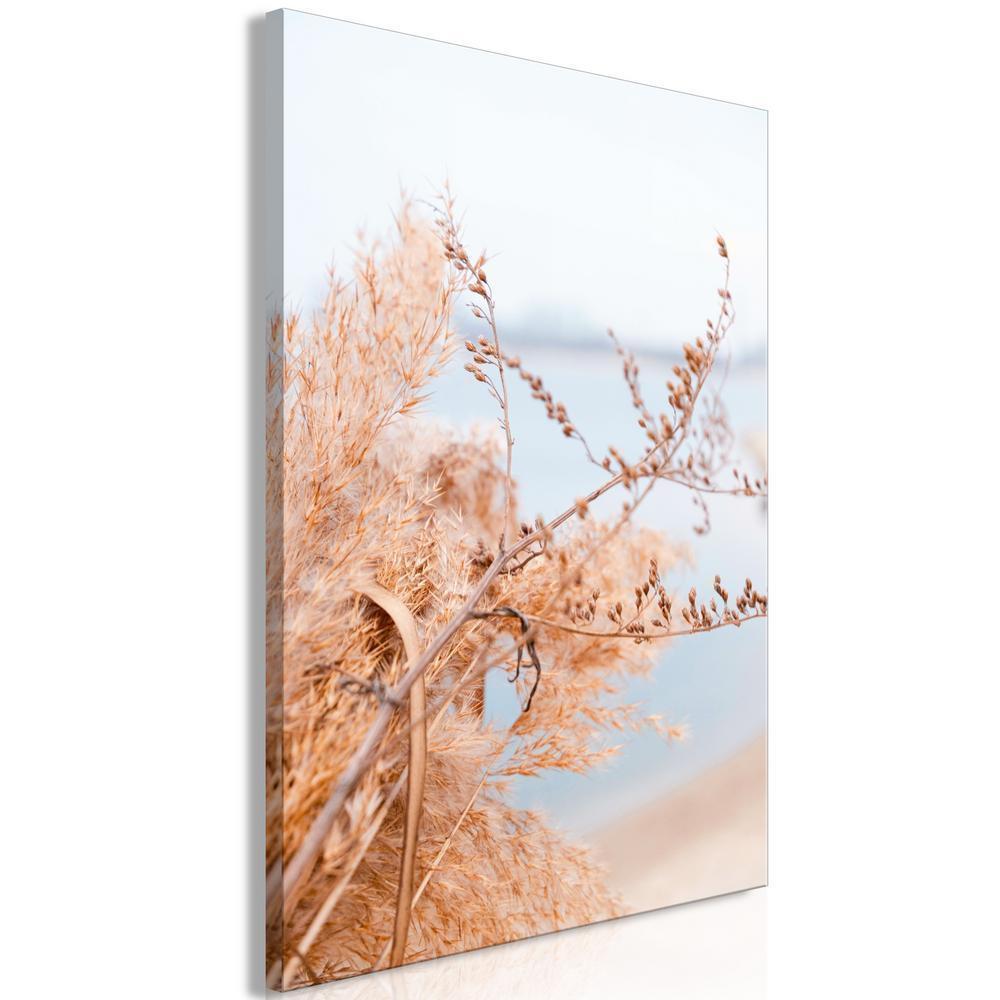 Canvas Print - Sophisticated Twigs (1 Part) Vertical-ArtfulPrivacy-Wall Art Collection