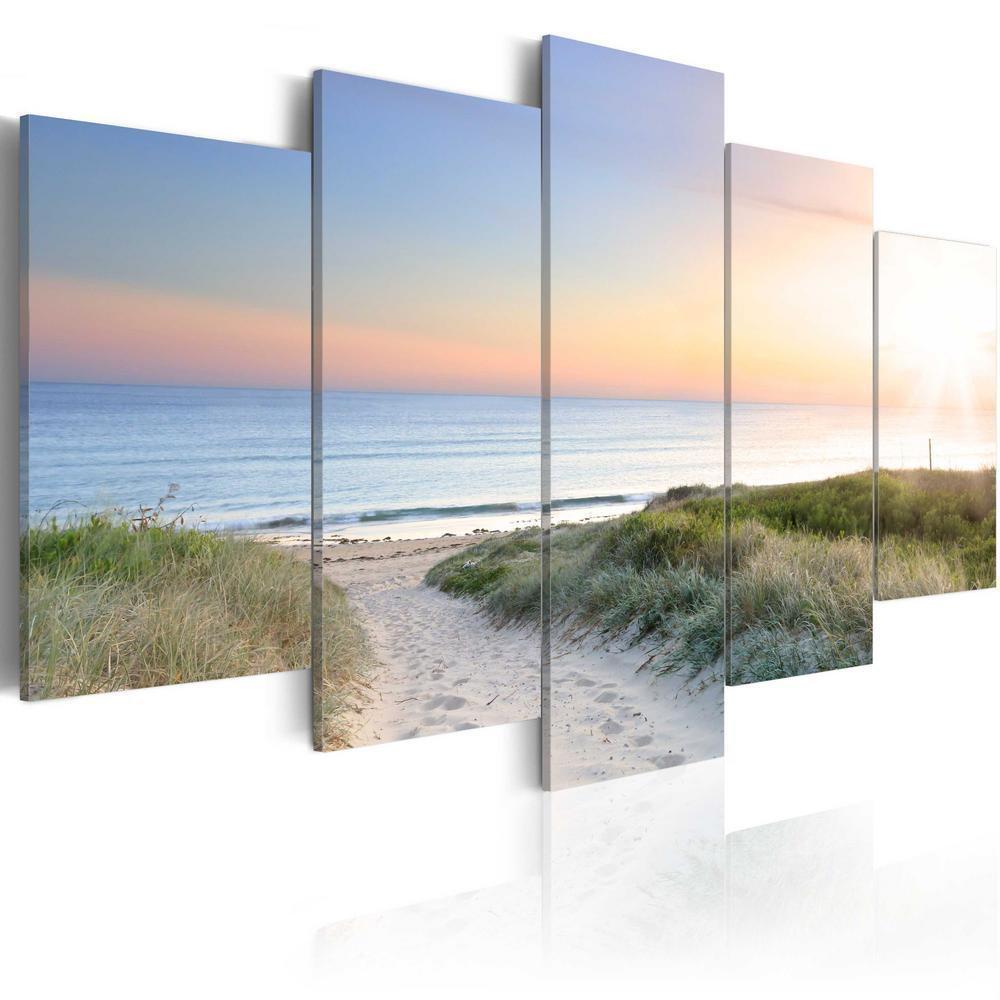 Canvas Print - Baltic Sea in the morning-ArtfulPrivacy-Wall Art Collection