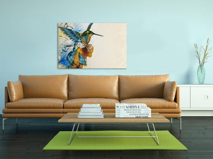 Canvas Print - Bird's music-ArtfulPrivacy-Wall Art Collection