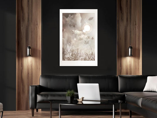 Canvas Print - Flare (1 Part) Vertical-ArtfulPrivacy-Wall Art Collection