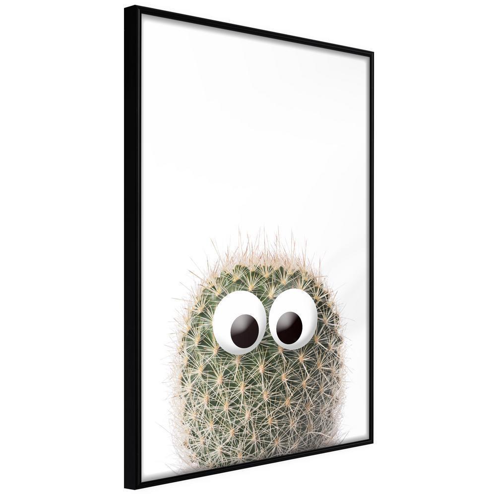 Botanical Wall Art - Funny Cactus II-artwork for wall with acrylic glass protection