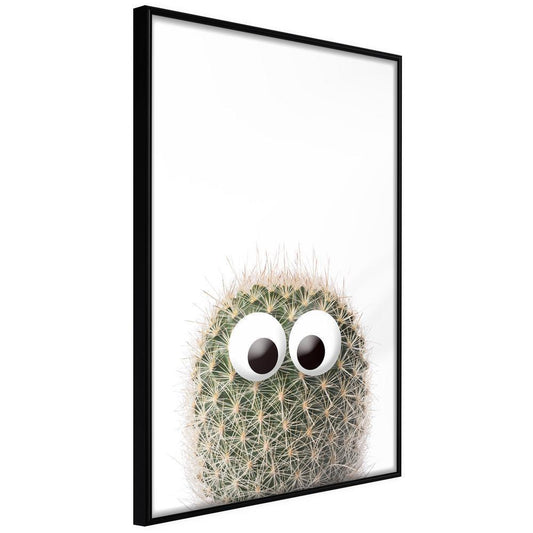 Botanical Wall Art - Funny Cactus II-artwork for wall with acrylic glass protection