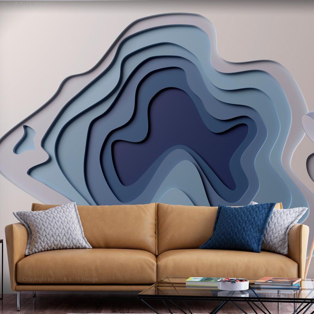 Wall Mural - Time Layers-Wall Murals-ArtfulPrivacy