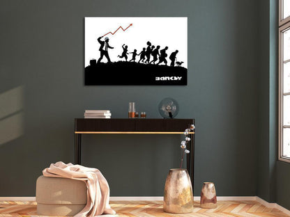 Canvas Print - Race (1 Part) Wide-ArtfulPrivacy-Wall Art Collection