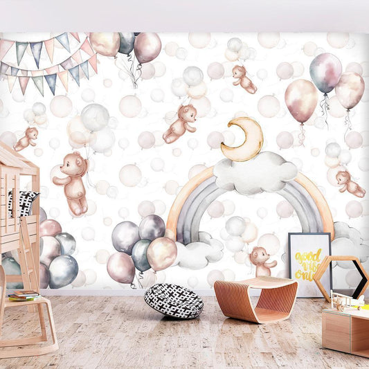 Wall Mural - Bears in the Sky-Wall Murals-ArtfulPrivacy