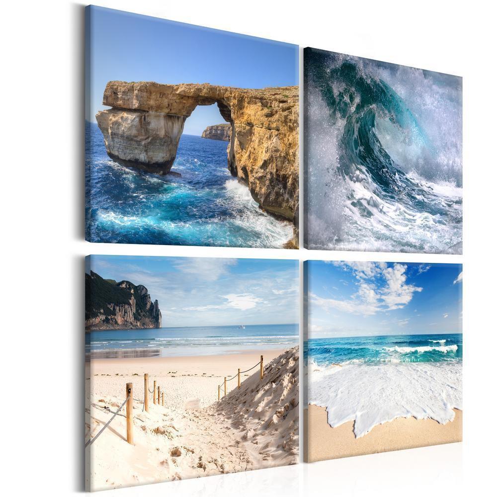 Canvas Print - The Beauty of the Ocean-ArtfulPrivacy-Wall Art Collection