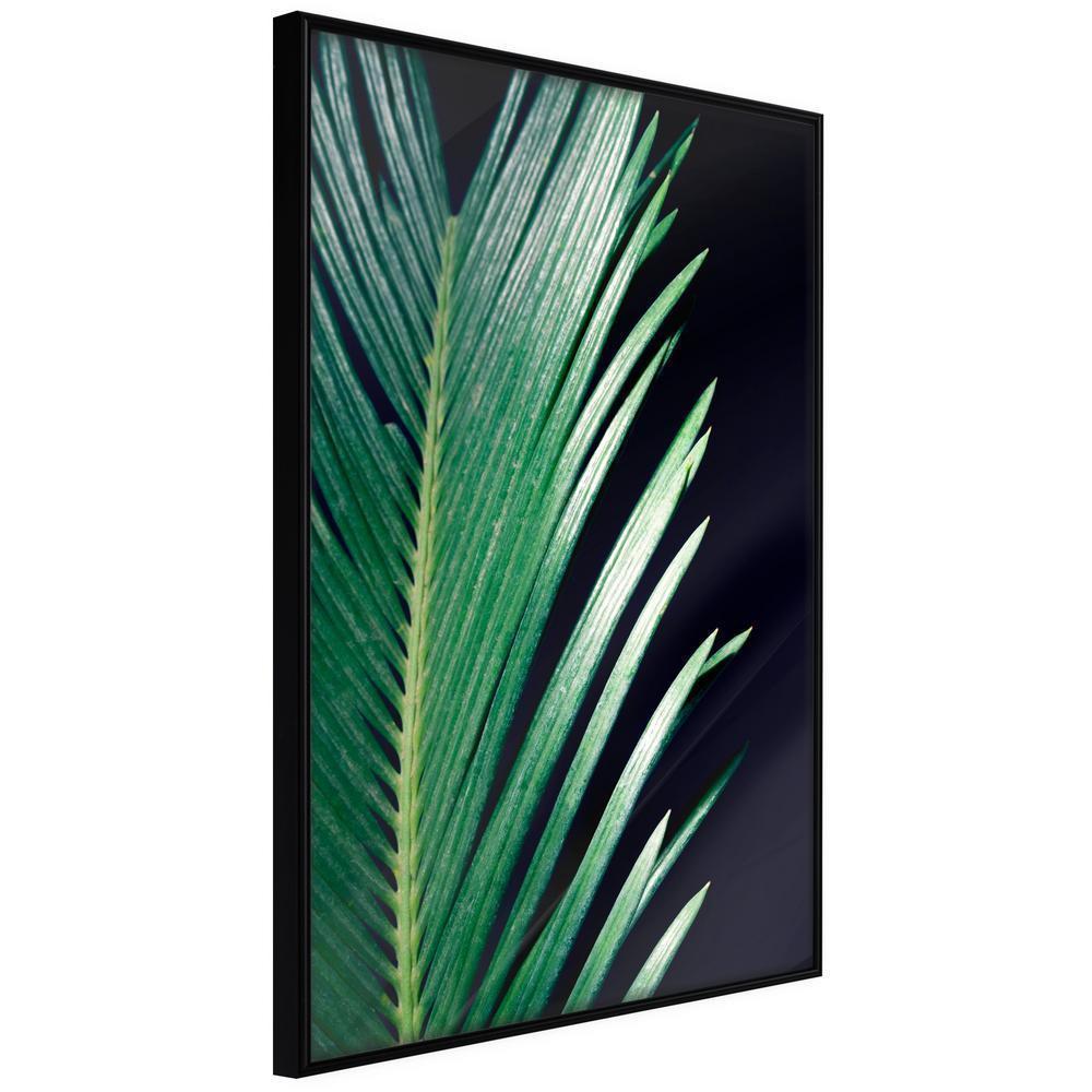 Botanical Wall Art - Soothing Green-artwork for wall with acrylic glass protection