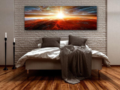 Canvas Print - Space and Time Warp-ArtfulPrivacy-Wall Art Collection
