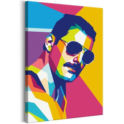 Start learning Painting - Paint By Numbers Kit - Colourful Freddie - new hobby