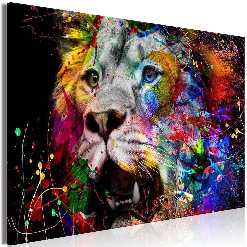 Canvas Print - King of Kings (1 Part) Wide-ArtfulPrivacy-Wall Art Collection
