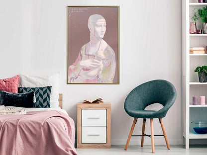 Wall Decor Portrait - Subdued Classic-artwork for wall with acrylic glass protection