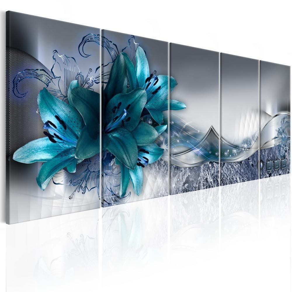 Canvas Print - Arctic Lilies-ArtfulPrivacy-Wall Art Collection