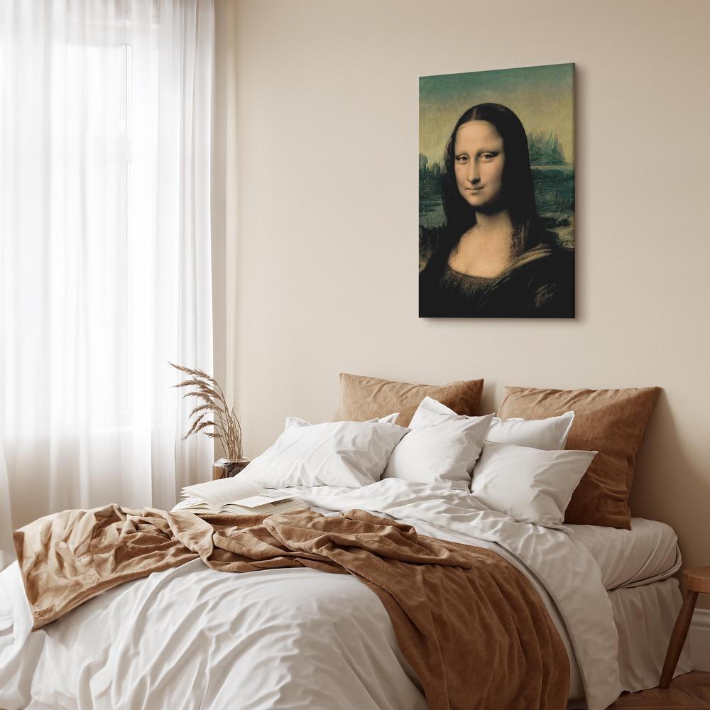 Canvas Print - Mona Lisa (fragment)-ArtfulPrivacy-Wall Art Collection