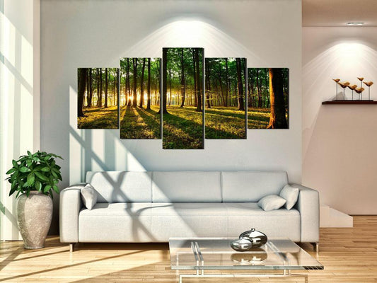 Canvas Print - Adventure in the woods-ArtfulPrivacy-Wall Art Collection