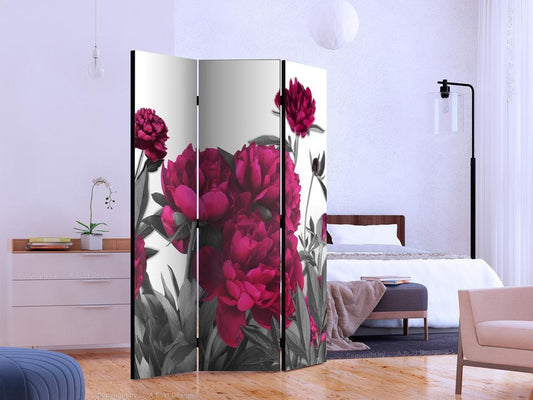 Decorative partition-Room Divider - Lush meadow-Folding Screen Wall Panel by ArtfulPrivacy