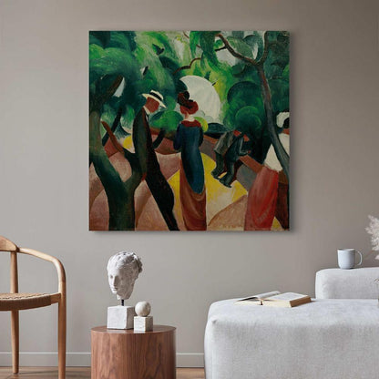 Canvas Print - Promenade (August Macke)