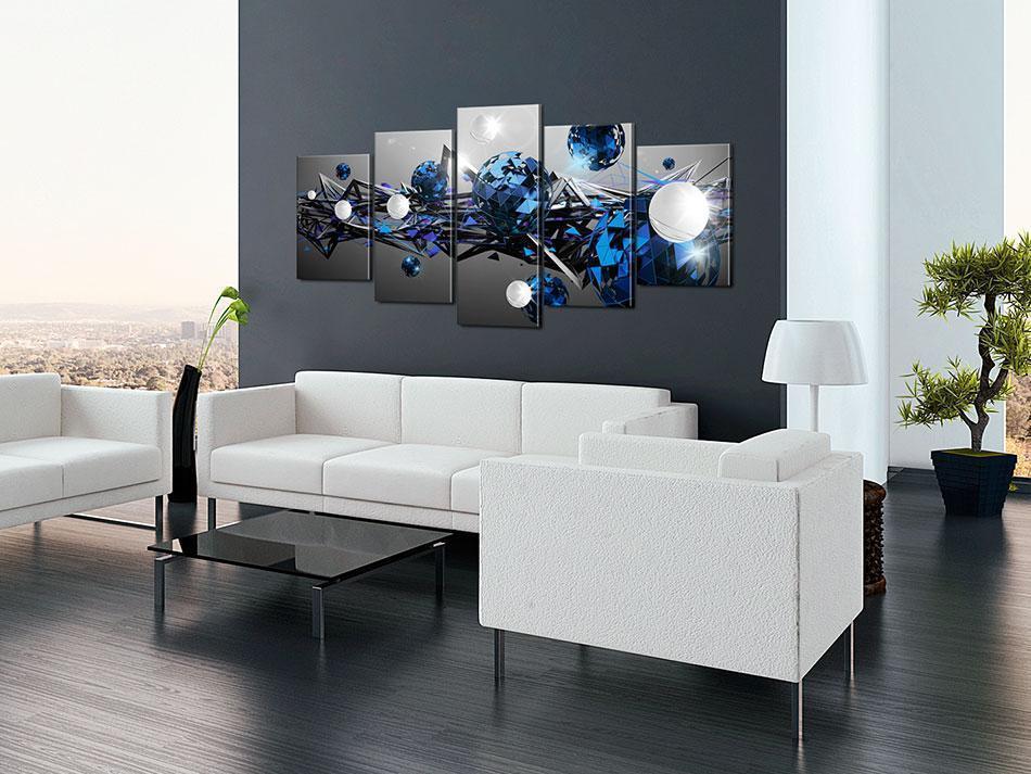 Canvas Print - Geometric Milky Way-ArtfulPrivacy-Wall Art Collection