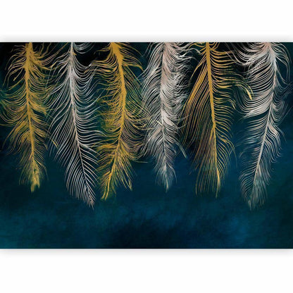 Wall Mural - Gilded Feathers