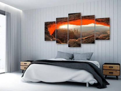 Canvas Print - Mesa Arch Canyonlands National Park USA-ArtfulPrivacy-Wall Art Collection