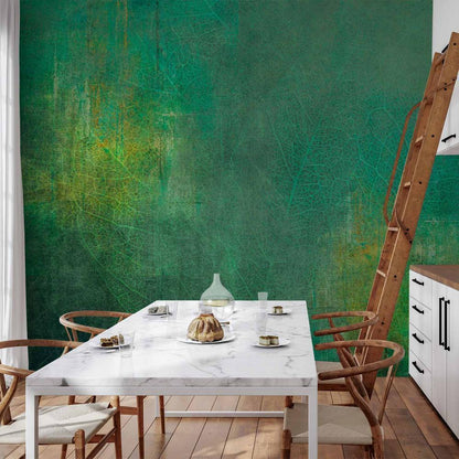 Wall Mural - Green color explosion