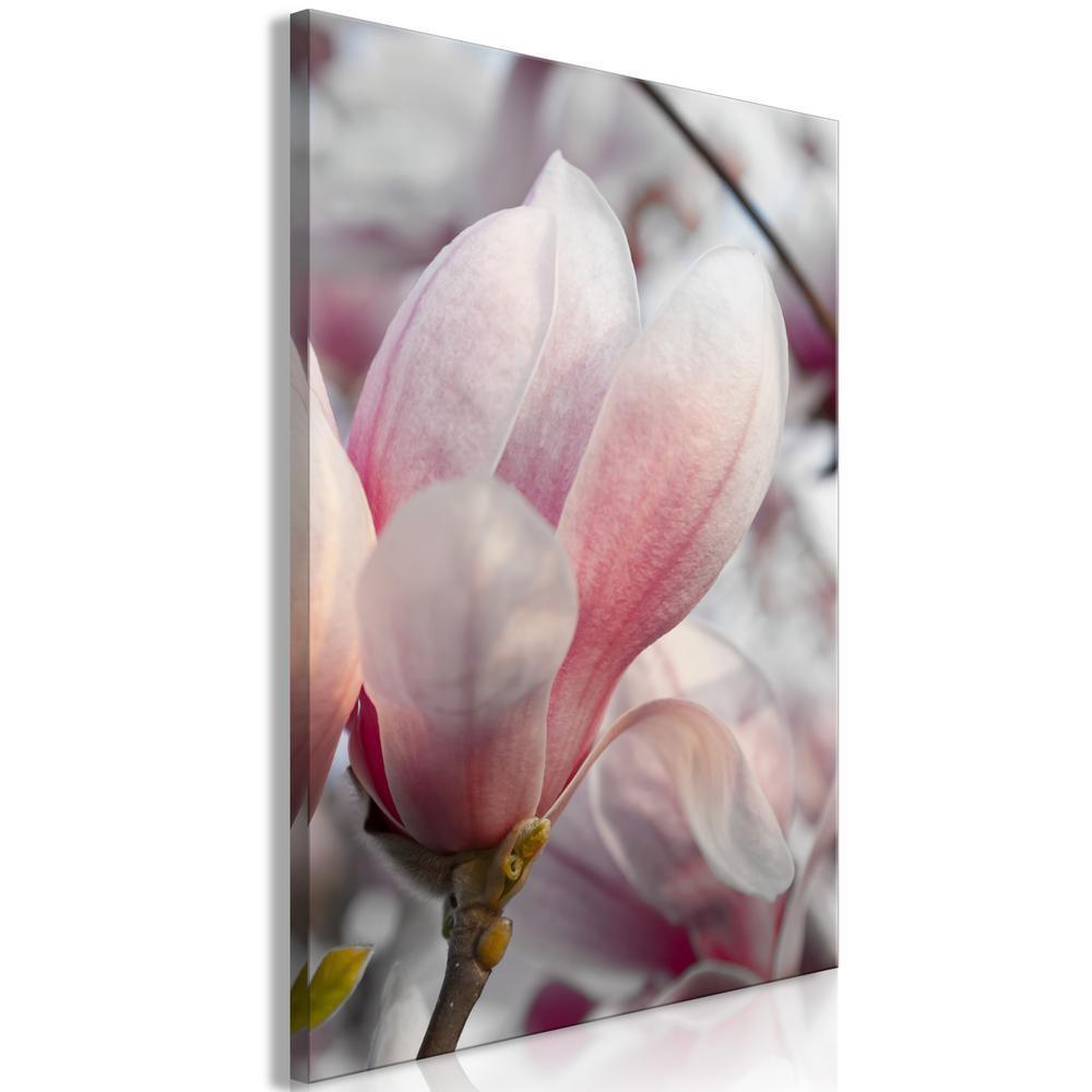 Canvas Print - Herald of Spring (1 Part) Vertical-ArtfulPrivacy-Wall Art Collection