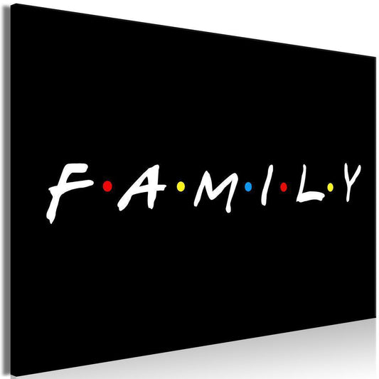 Canvas Print - Family (1 Part) Wide-ArtfulPrivacy-Wall Art Collection