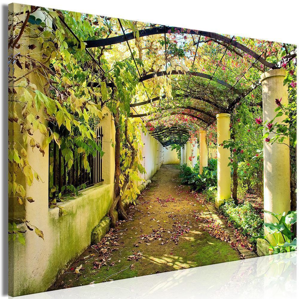 Canvas Print - Pergola (1 Part) Wide-ArtfulPrivacy-Wall Art Collection