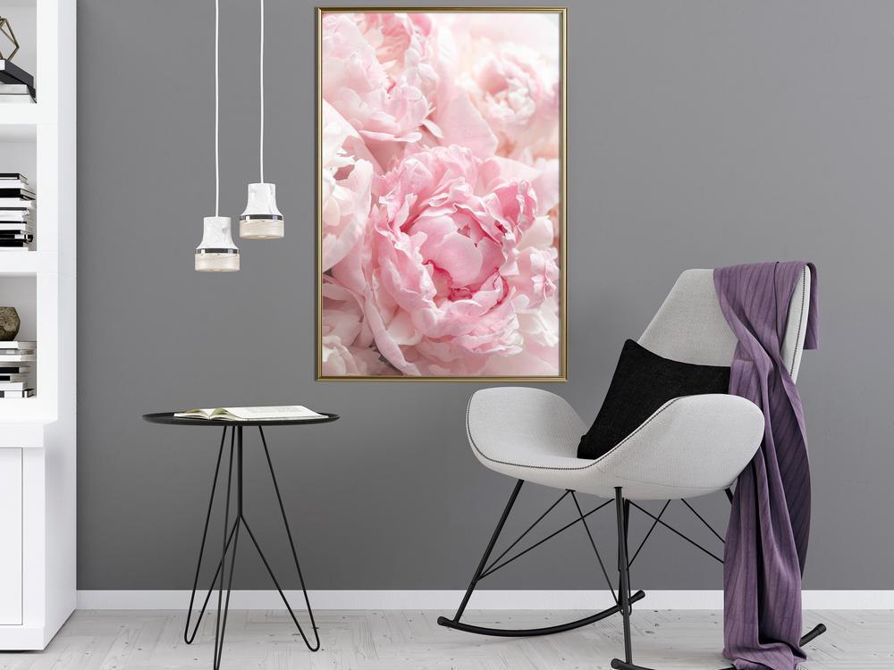 Botanical Wall Art - Abundance of Flowers-artwork for wall with acrylic glass protection