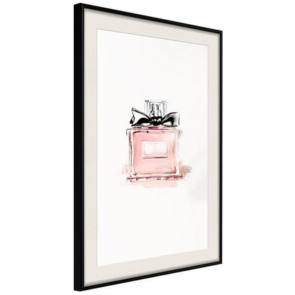 Abstract Poster Frame - Pink Scent-artwork for wall with acrylic glass protection