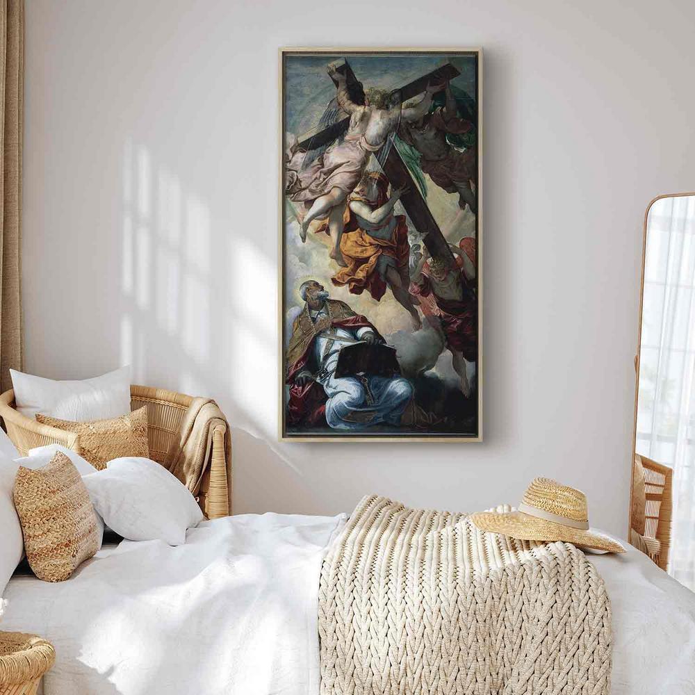 Canvas Print - Apparition of the Cross to St Peter (Tintoretto )