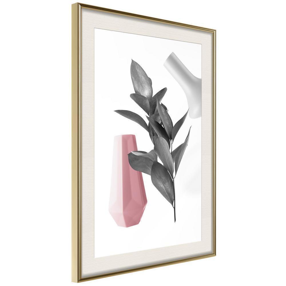 Botanical Wall Art - Floral Alchemy I-artwork for wall with acrylic glass protection