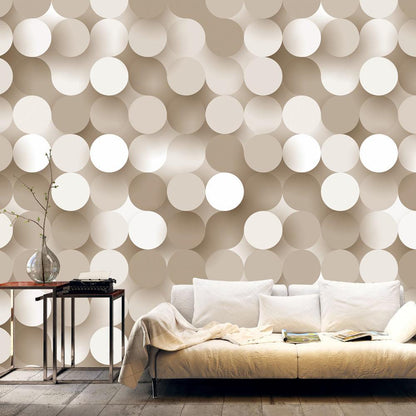 Wall Mural - Gold Net-Wall Murals-ArtfulPrivacy