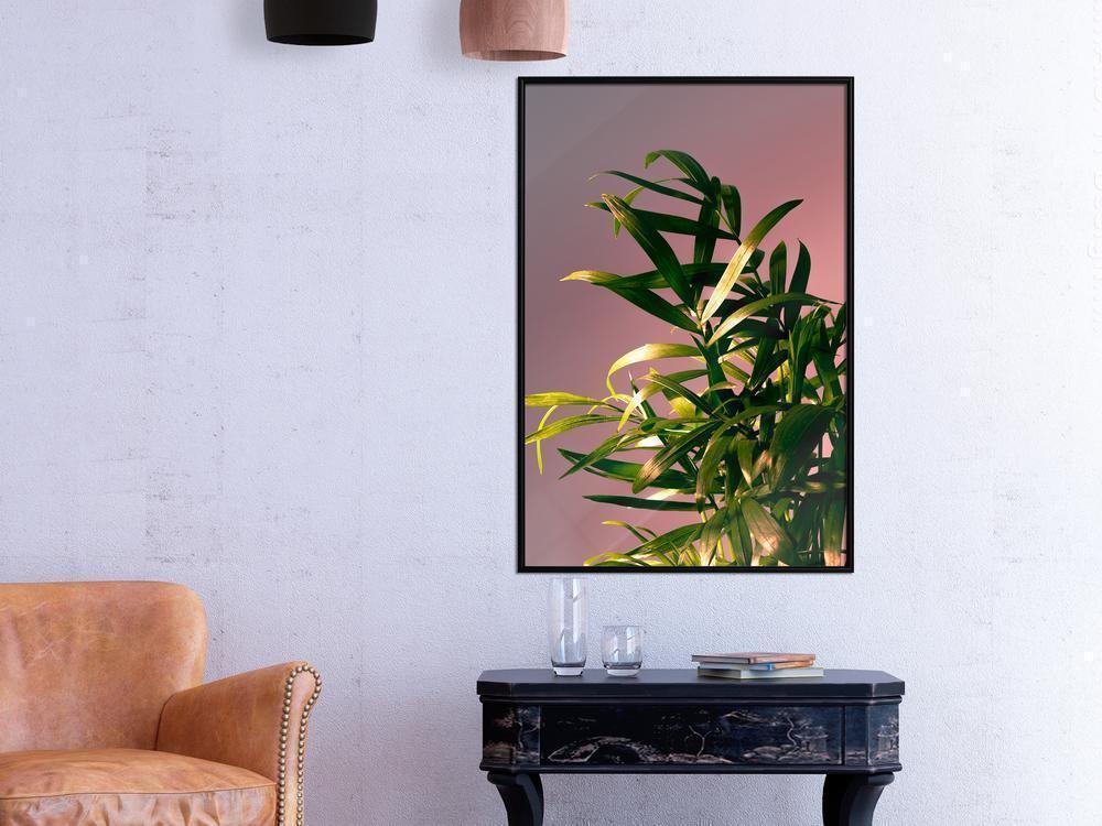 Botanical Wall Art - Against the Sunset-artwork for wall with acrylic glass protection