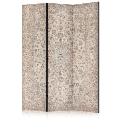 Room Divider - Desert Nights - Ornamented Persian Carpet in Muted Colors