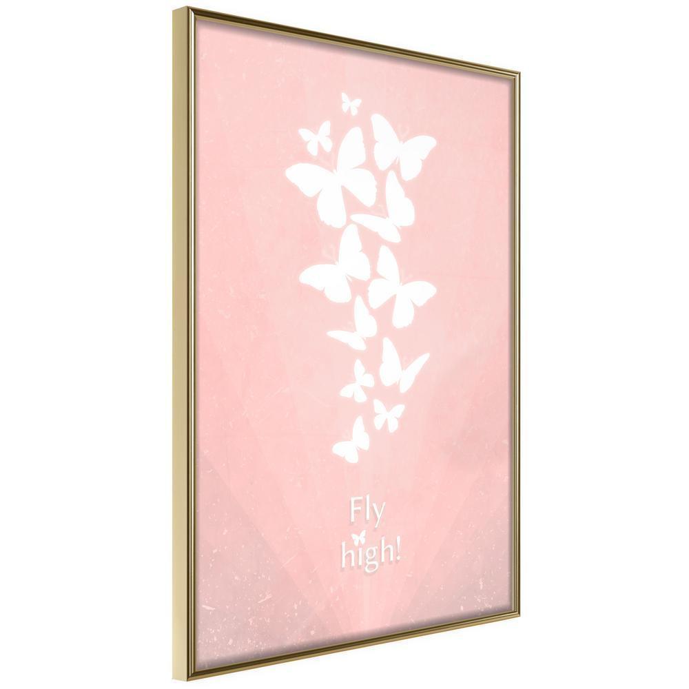 Frame Wall Art - Butterfly Dream-artwork for wall with acrylic glass protection