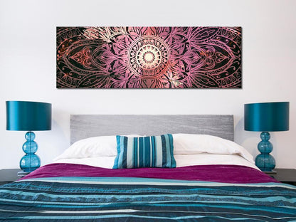 Canvas Print - Ruby Mandala-ArtfulPrivacy-Wall Art Collection