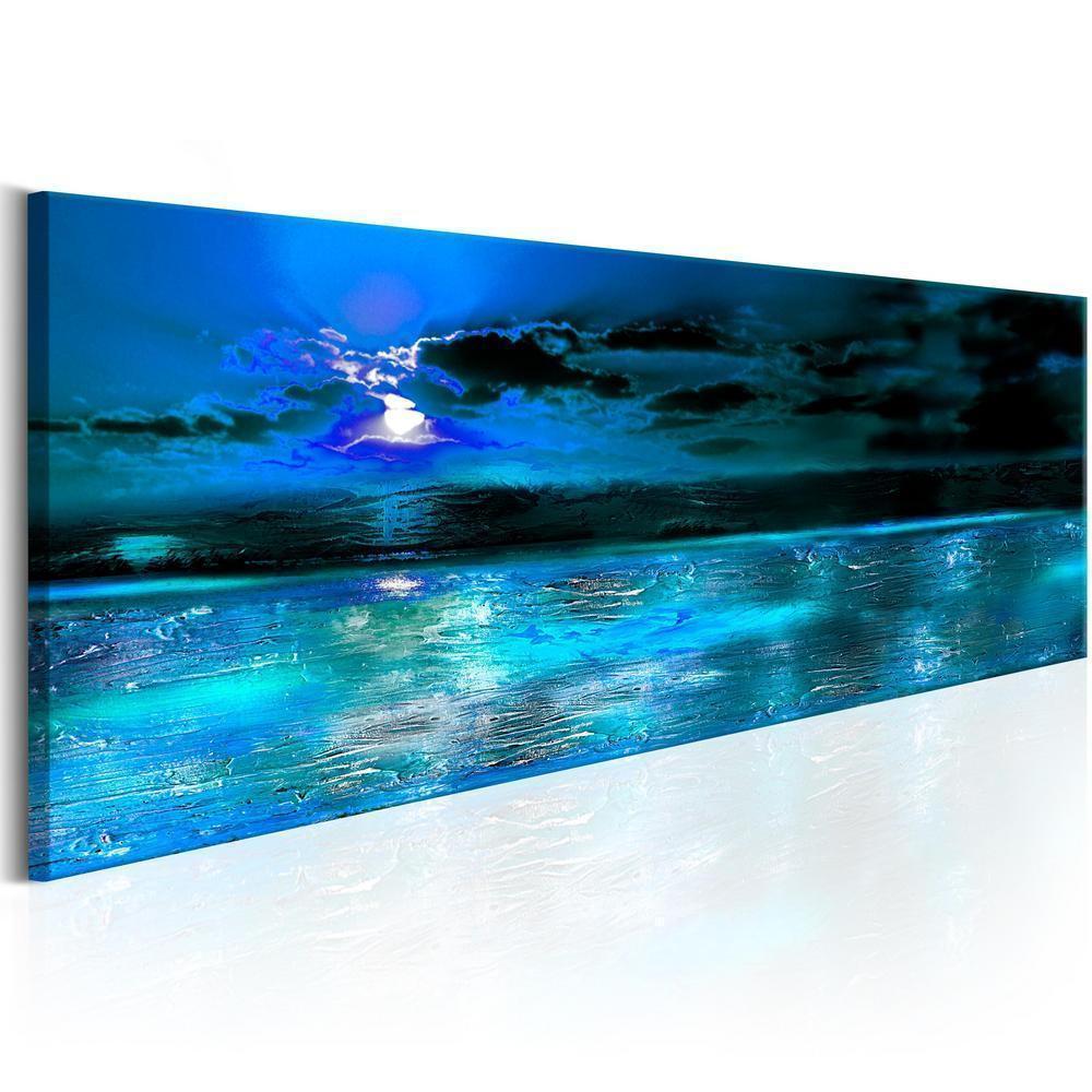 Canvas Print - Sapphire Ocean-ArtfulPrivacy-Wall Art Collection