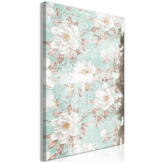 Canvas Print - Roman Flowers (1 Part) Vertical