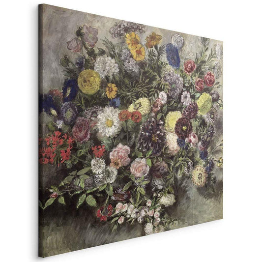 Canvas Print - Bouquet of Flowers (Eugène Delacroix)