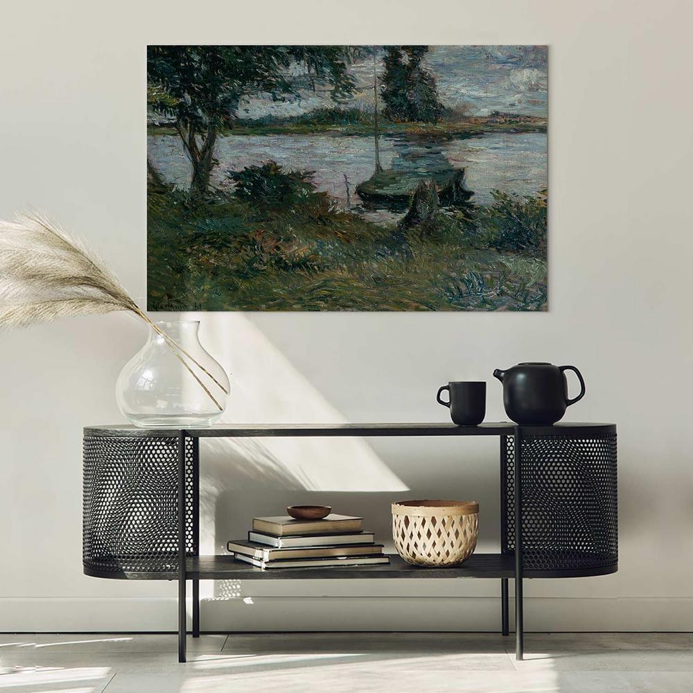 Canvas Print - Flußufer (Paul Gauguin)