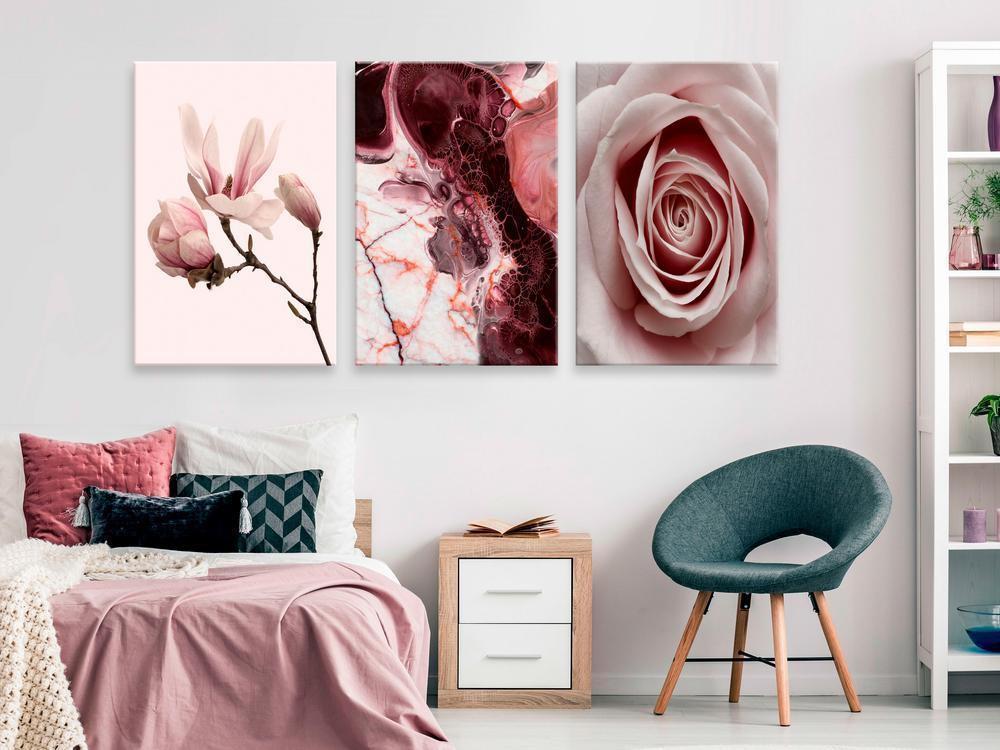 Canvas Print - Vanilla Experience (3 Parts)-ArtfulPrivacy-Wall Art Collection