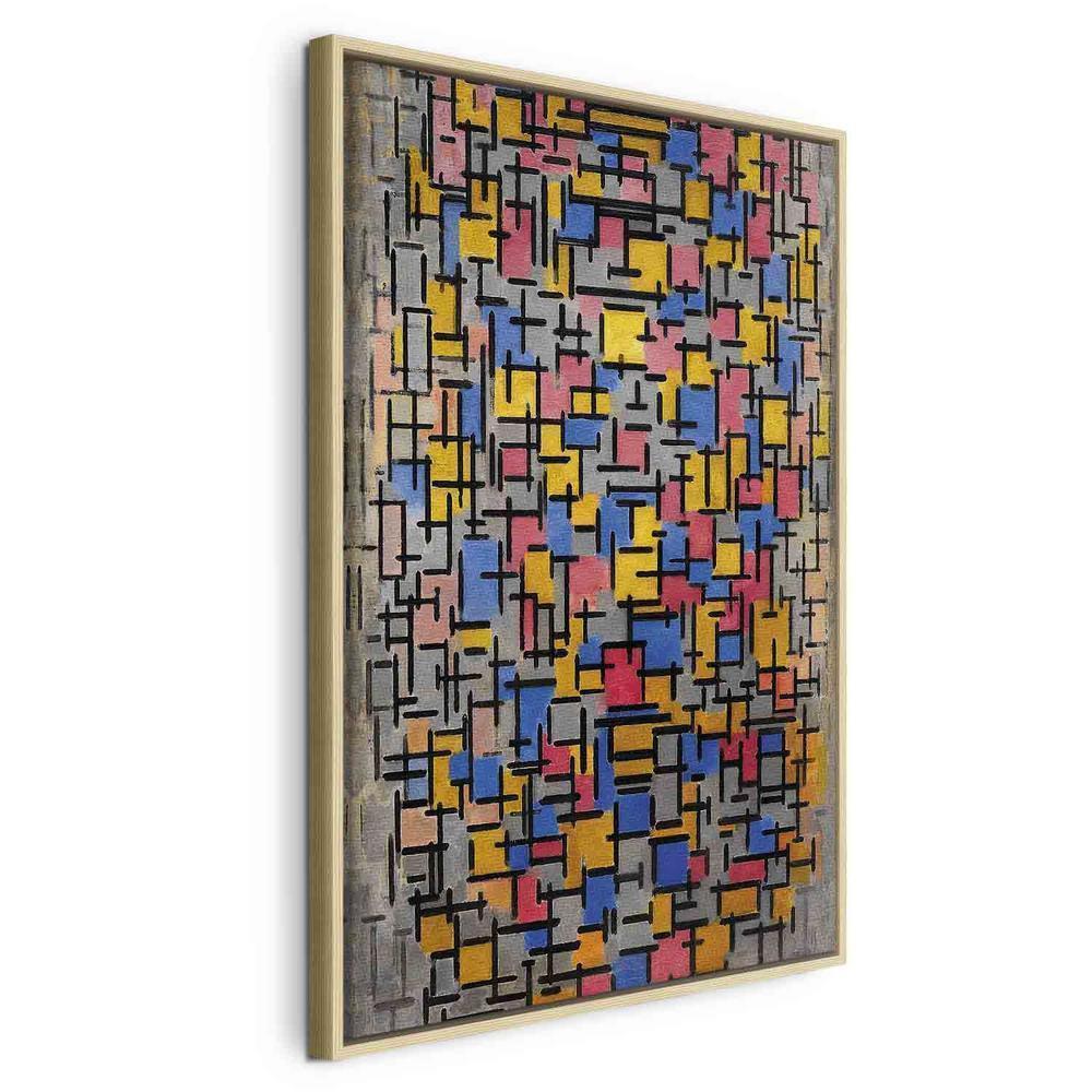 Impression sur toile - Composition (Piet Mondrian)